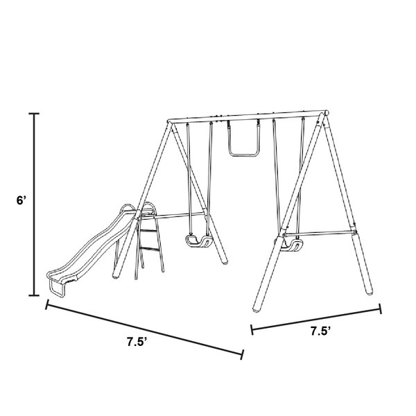 sportspower super first swing set